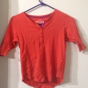 Orange faded glory top